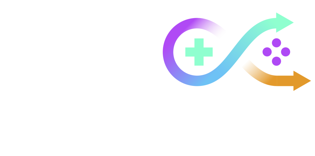 Jouer autrement - Logo - Texte blanc